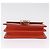 GUCCI Interlocking G Chain Bag Leather Outlet Orange Gold 510304 - vista 5