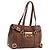 Tote PRADA Shopper Leder Braun Gold BR3027