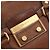 Tote PRADA Shopper Leder Braun Gold BR3027 - Ansicht 20