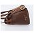 Tote PRADA Shopper Leder Braun Gold BR3027 - Ansicht 5