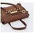 Tote PRADA Shopper Leder Braun Gold BR3027 - Ansicht 7