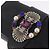 Miu Miu Chain Bijoux Shoulder Bag Leather Black Gold - vista 19