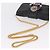 Miu Miu Chain Bijoux Shoulder Bag Leather Black Gold - vista 7