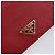 Billetera PRADA Bifold piel Saffiano Rojo Oro - vista 17