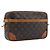 LOUIS VUITTON Monogram Compiegne 28 Clutch Bag M51845 LV