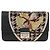 Christian Dior Chain Shoulder Bag Leather Black Silver - vista 2
