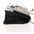 Christian Dior Chain Shoulder Bag Leather Black Silver - vista 7
