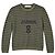 Christian Dior J'Adior 8 Marinière Kaschmirpullover Gestreift Olivgrün