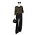Christian Dior J'Adior 8 Marinière Kaschmirpullover Gestreift Olivgrün - Ansicht 2