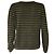 Christian Dior J'Adior 8 Marinière Kaschmirpullover Gestreift Olivgrün - Ansicht 3
