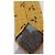 Autre Marque Gres Paris Silk Tie Yellow Leaf Pattern - view 12