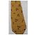 Autre Marque Gres Paris Silk Tie Yellow Leaf Pattern - view 4