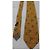 Autre Marque Gres Paris Silk Tie Yellow Leaf Pattern - view 9