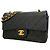Chanel Matelassé Black Shoulder Bag