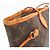Borsa Tote Louis Vuitton Monogram Neverfull MM in Brown - vista 9