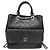 Chanel Coco Mark Diamond Stitch Schulter-Rucksack mit Kette
