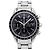 Relógio masculino Omega Speedmaster Date 3210.50 mostrador preto