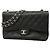 Chanel Schultertasche Schwarz