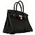 Hermès Borsa Hermes Birkin 30 in pelle Togo nera - vista 2