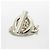 Hermès Bague anneau Hermes Croisette en argent sterling - view 2