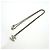 Collana Chanel Argento con logo Coco - vista 3