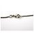 Collana Chanel Argento con logo Coco - vista 4