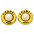 Orecchini a clip placcati oro Chanel