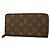 Louis Vuitton Monogram Zippy Wallet
