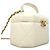 Bolso Vanity Chanel de piel de cordero marfil - vista 2