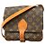 Borsa a tracolla Louis Vuitton Monogram Cartouchiere MM