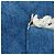 Borsa a tracolla Chanel Denim Blue - vista 8