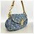 Borsa a tracolla Mini Pleaty Louis Vuitton Monogram Denim - vista 2