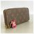 Louis Vuitton Monogram Portefeuille Clemence Long Wallet - vista 2