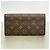 Louis Vuitton Monogram Portefeuille Sarah Long Wallet - vue 9