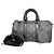 Sac à main Louis Vuitton Monogram Eclipse Keepall Bandoulière 25