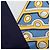 Foulard di seta Hermès Blue Grands Fonds II 90 - vista 6