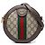 Gucci Mini Sac Bandoulière Rond Ophidia Web GG Supreme Beige