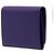 Prada Purple Saffiano Trifold Geldbörse - Ansicht 2