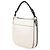 Prada Borsa Satchel Margit Small in vitello bianco - vista 2