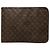 Louis Vuitton Brown Monogram Poche Documents Portfolio