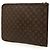 Louis Vuitton Brown Monogram Poche Documents Portfolio - vue 2