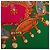 Carré de soie Hermès Pink Tournez Manege 90 - vue 5