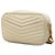 Autre Marque Bolsa Câmera Saint Laurent Lou Mini Grain de Poudre Monograma Branca com Borlas - vista 2