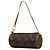 Pochette Papillon Monogram Marron Louis Vuitton - vue 2
