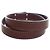 Bracciale Hermès Kelly Double Tour in Swift Marrone - vista 2