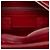 Dior Red Medium Patent Cannage Lady Dior - vista 5