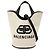Borsa Secchiello Balenciaga Wave XS in Tela Bianca