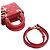 Dior Red DiorAmour Micro Lambskin Cannage Lady Dior - vista 6