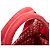 Borsa Tote Prada Small in Canapa Rossa con Logo - vista 6