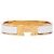 Bracciale Clic H PM in smalto bianco stretto Hermès